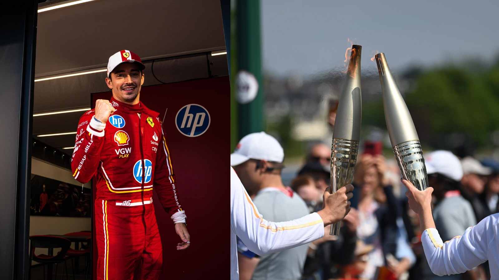 Ferrari star Charles Leclerc all-set to be the first torch-bearer of the Olympic flame in Monaco