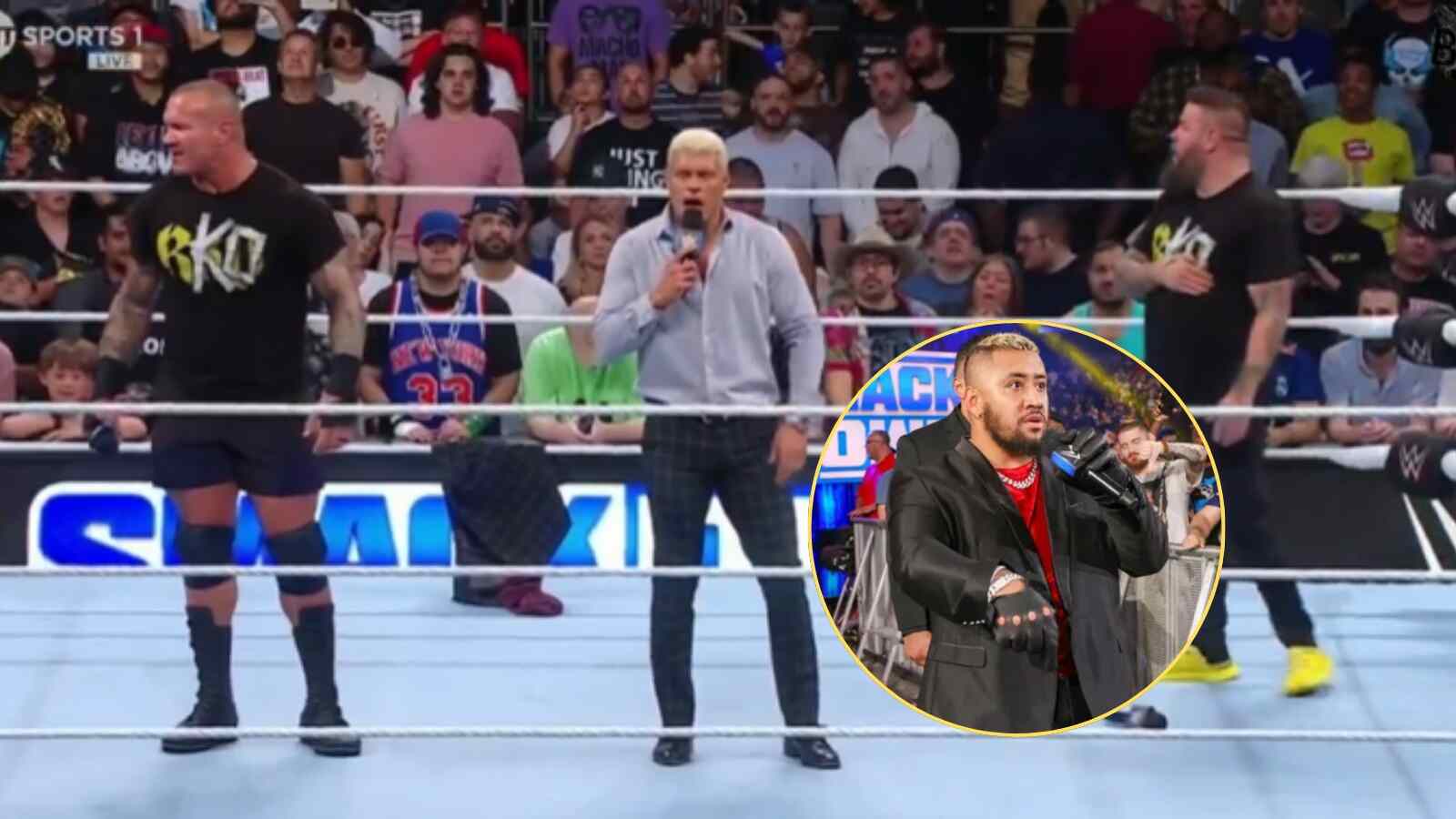 WATCH: Cody Rhodes berates Solo Sikoa after fending off The Bloodline along with Kevin Owens and Randy Orton on SmackDown