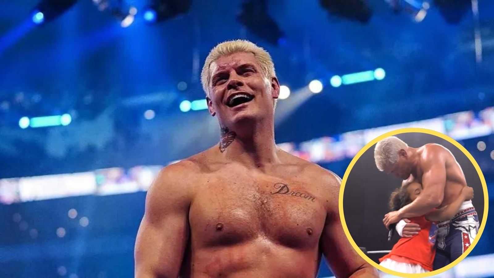 “How can anyone hate this guy”- Wrestling fans in awe of Cody Rhodes after he shares a wholesome moment with a young girl during WWE Live Event 