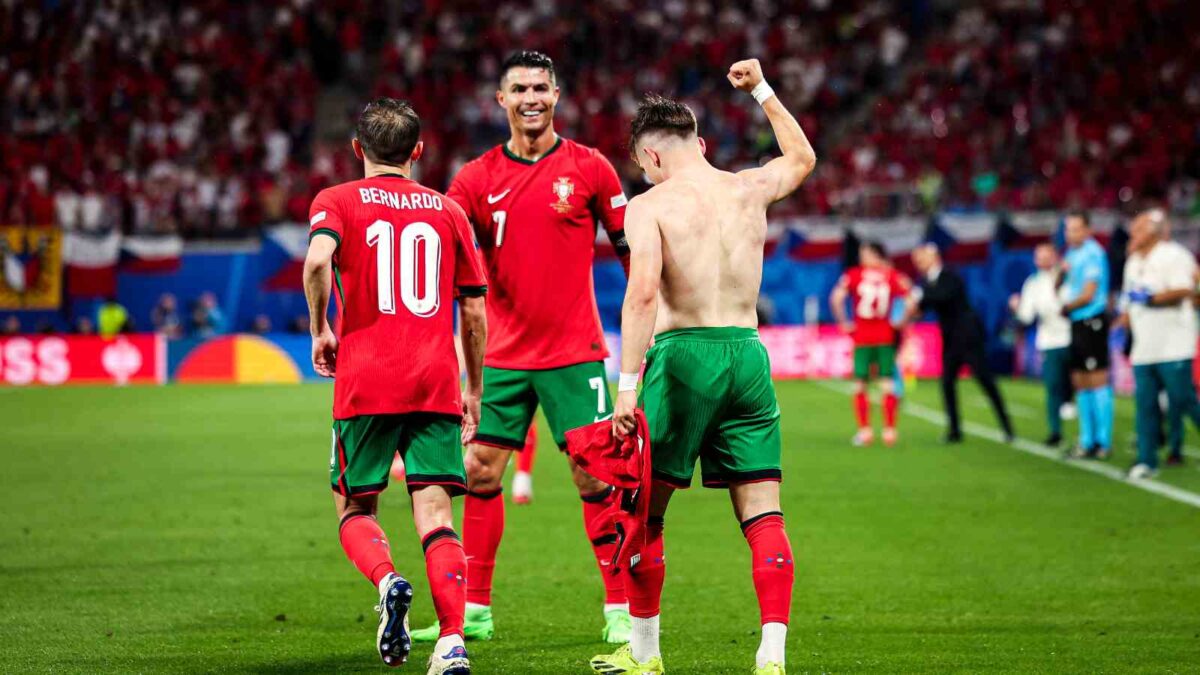 Cristiano Ronaldo, Francisco Conceição & Bernardo Silva