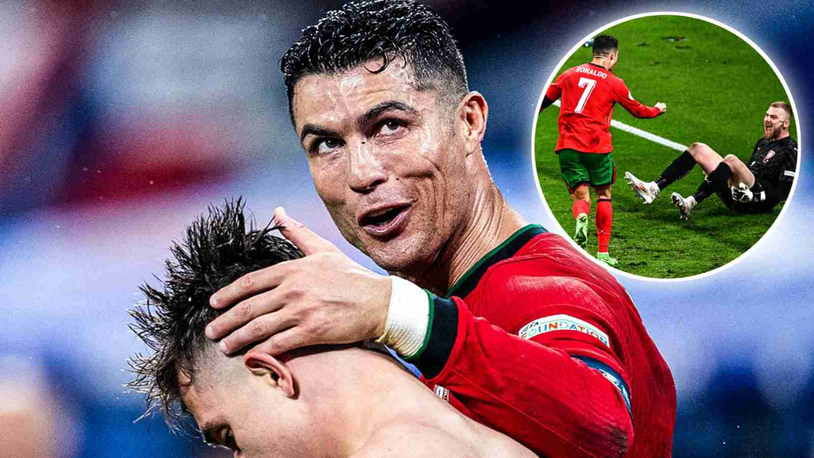 WATCH: Cristiano Ronaldo rubs salt in Czech goalkeeper’s wounds after Portugal’s game-winning goal in Euro opener