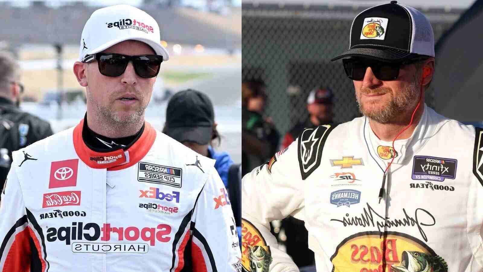 WATCH: Dale Earnhardt Jr. claims Denny Hamlin is “the most interesting person” in the current NASCAR grid