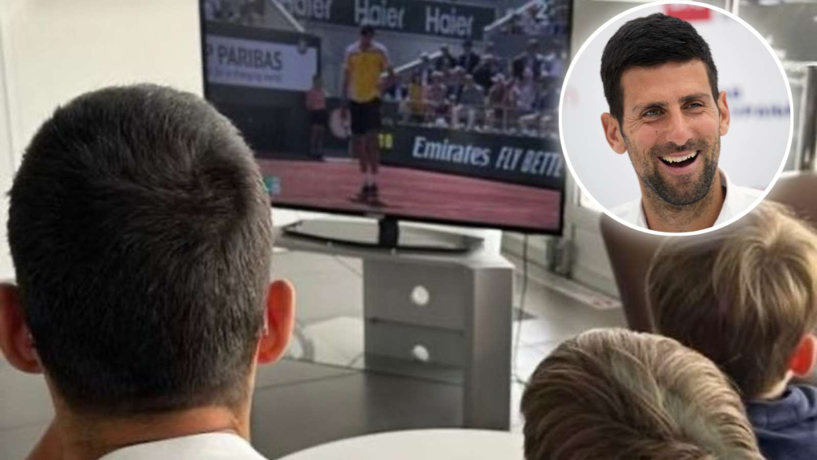 “Not the same without you GOAT” – Novak Djokovic watches Roland Garros final with kids; fans react