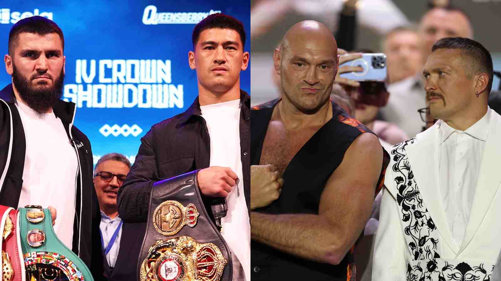 Two undisputed clashes, Tyson Fury vs. Oleksandr Usyk and Dmitry Bivol vs. Artur Beterbeiv set to happen on the same card