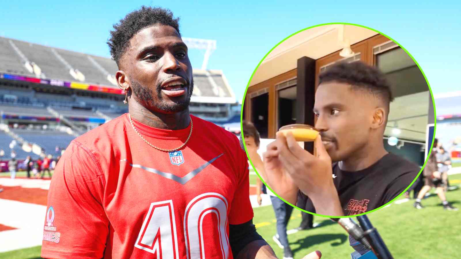 WATCH: Tyreek Hill’s reaction to eating a donut for the first time ever goes viral