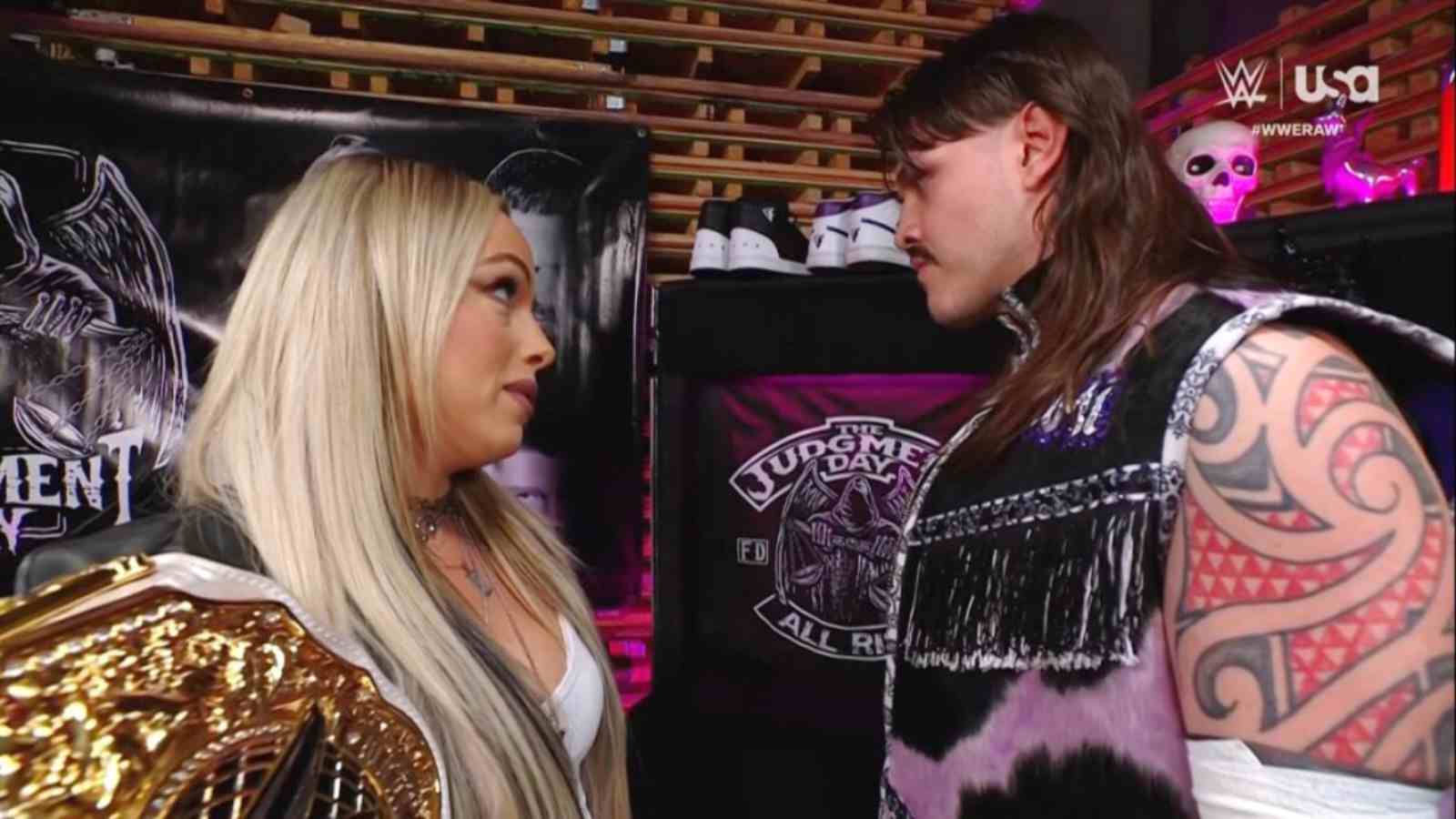 Dominik Mysterio drops NSFW reaction after another intimate moment with Liv Morgan on Raw 