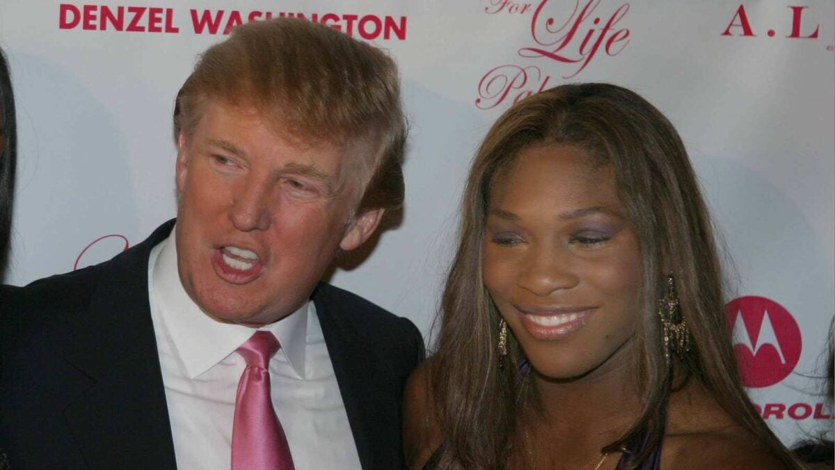 Donald Trump, Serena Williams