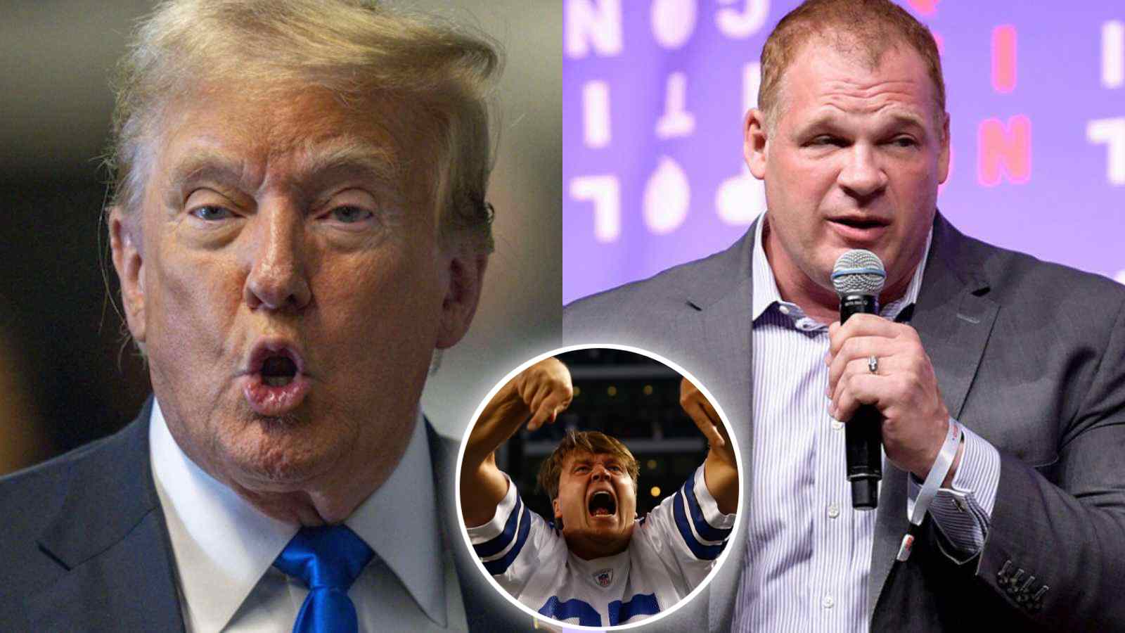 “Giant simp a”* loser”- WWE legend Kane gets brutally trolled by fans for still supporting Donald Trump after he was found guilty on 34 charge