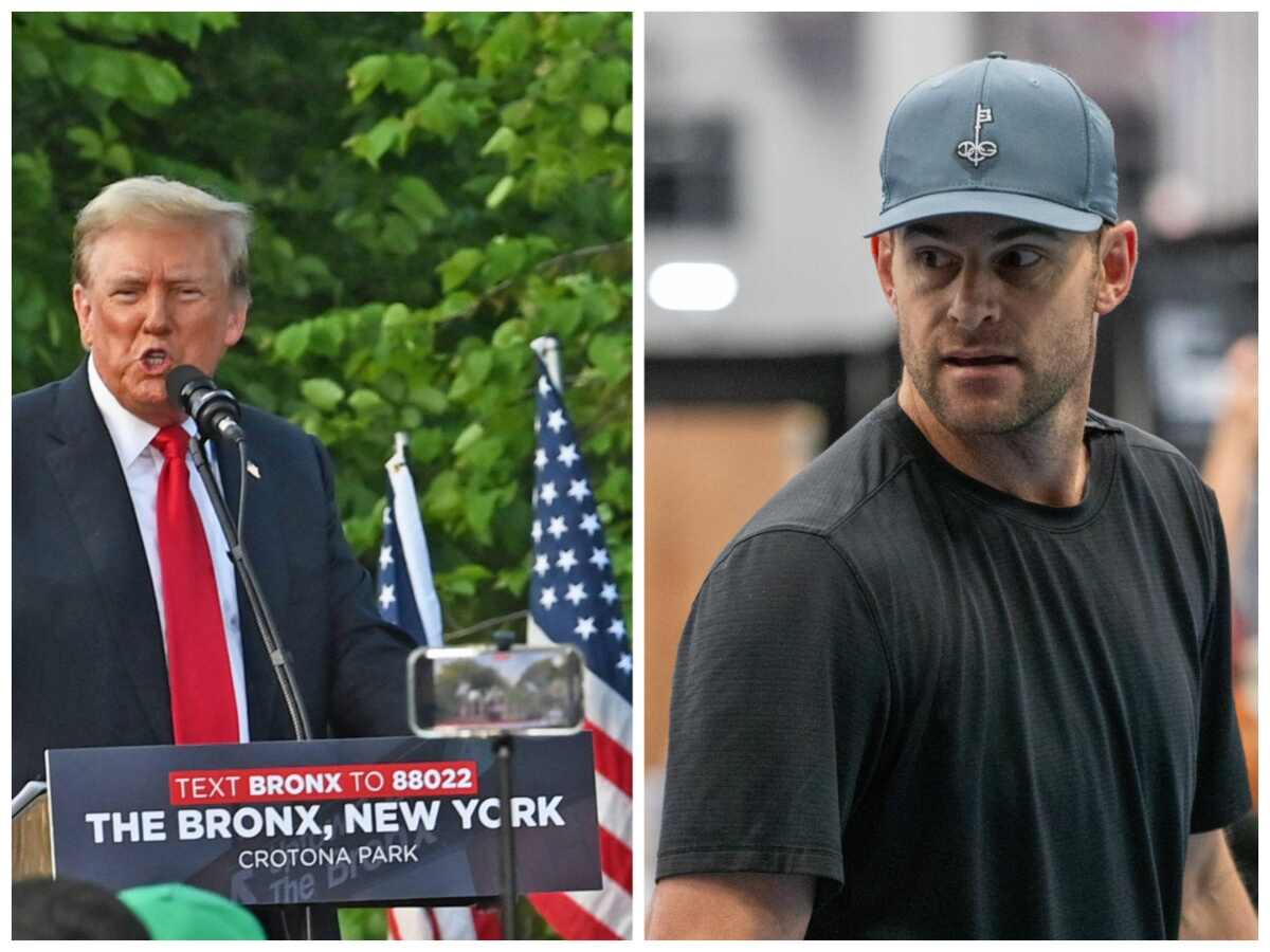 Andy Roddick has a simple message for ‘Orange Monster’ Donald Trump after he was found guilty on 34 charges