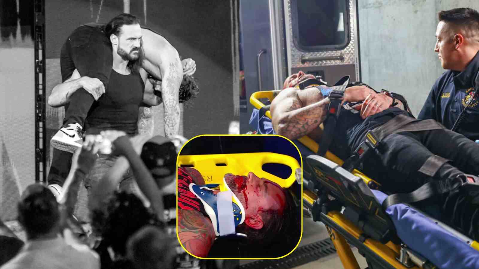 WATCH: HE IS BACK! Drew McIntyre delivers a bloodied CM Punk to the Chicago crowd on SmackDown, just days after quitting WWE