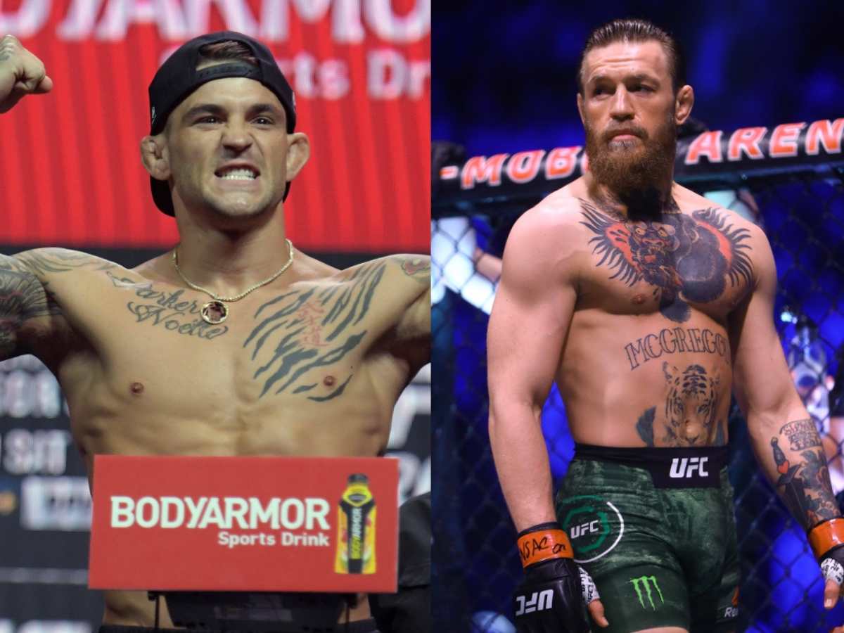 Dustin Poirier sends BRUTAL three-word response to getting support from Conor McGregor