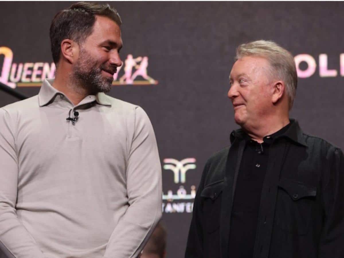 Eddie Hearn and Frank Warren