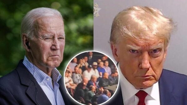 Fans at UFC 302 support Donald Trump and hate Joe Biden