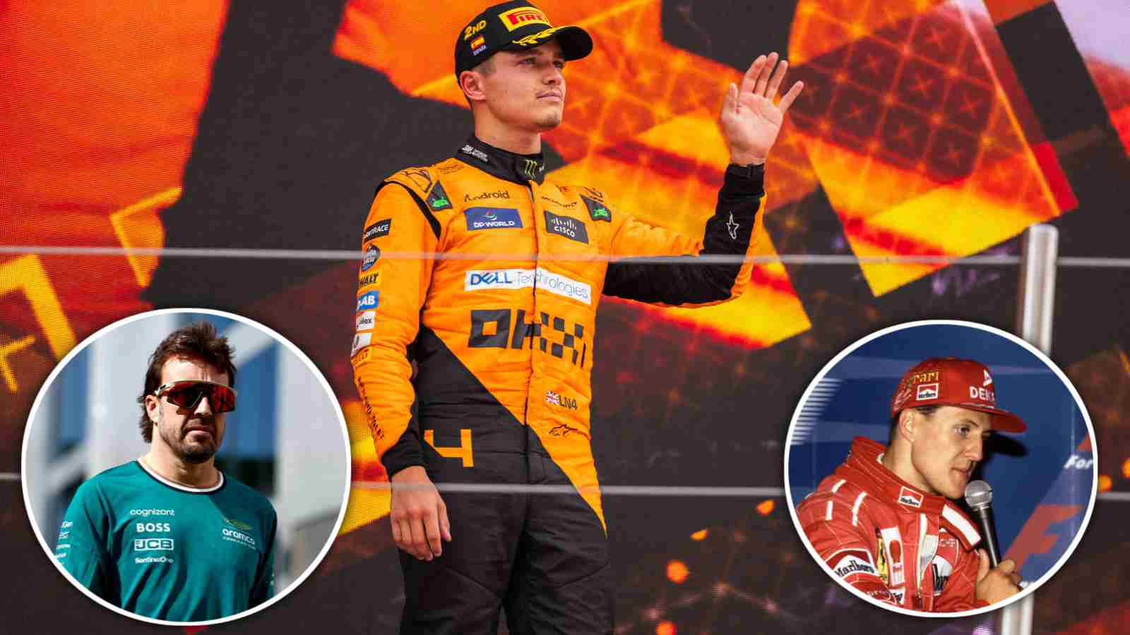 McLaren claims Lando Norris is ‘world championship material’ like Fernando Alonso and Michael Schumacher