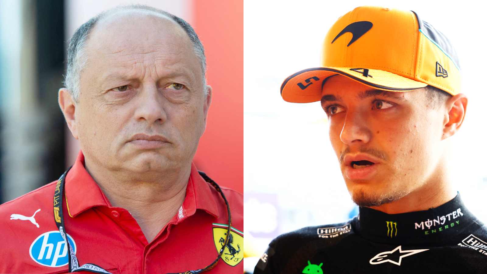 Fred Vasseur claims McLaren’s ‘development is not better than’ Ferrari despite finishing way-behind Lando Norris at Spanish GP