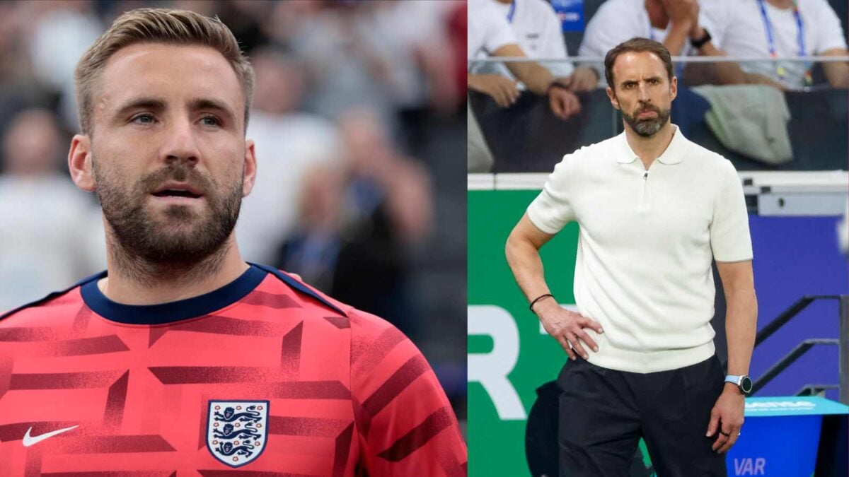 Gareth Southgate on Luke Shaw injury