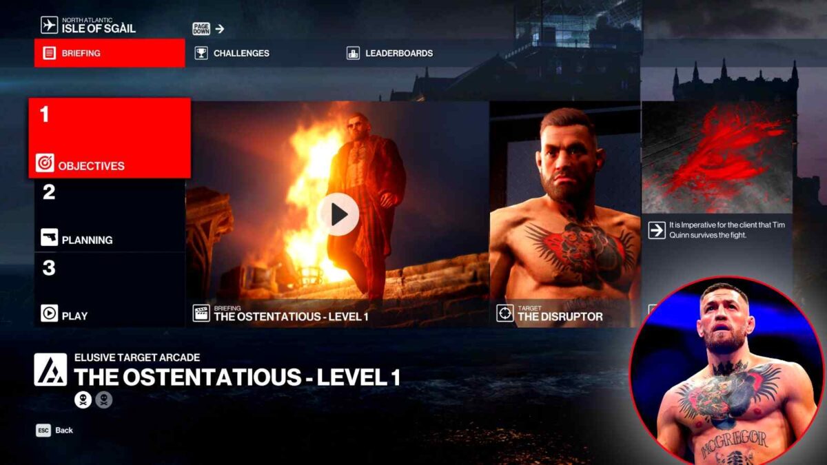 Conor McGregor in ioi.dk › hitman CelebrETs gameplay