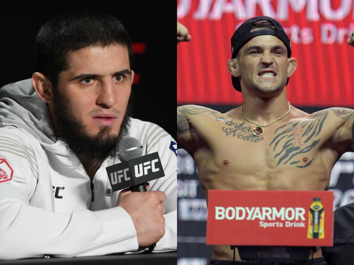 Islam Makhachev sends CHILLING message to booing crowd ahead of Dustin Poirier fight