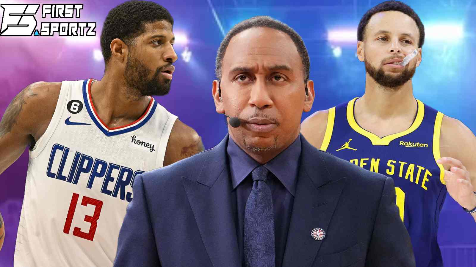 “Not a catch and shoot guy…” Stephen A. Smith BIZARRELY claims Paul George will be a bad fit as Stephen Curry’s teammate