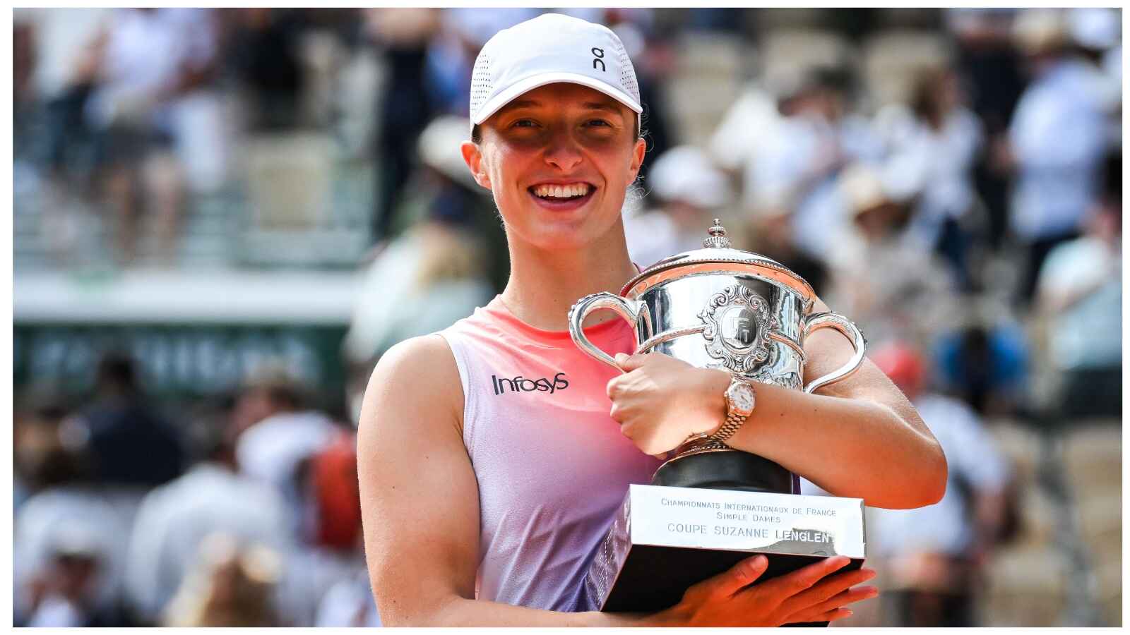 Records tumble as 23-year-old Iga Swiatek becomes Roland Garros champion for the record 4th time