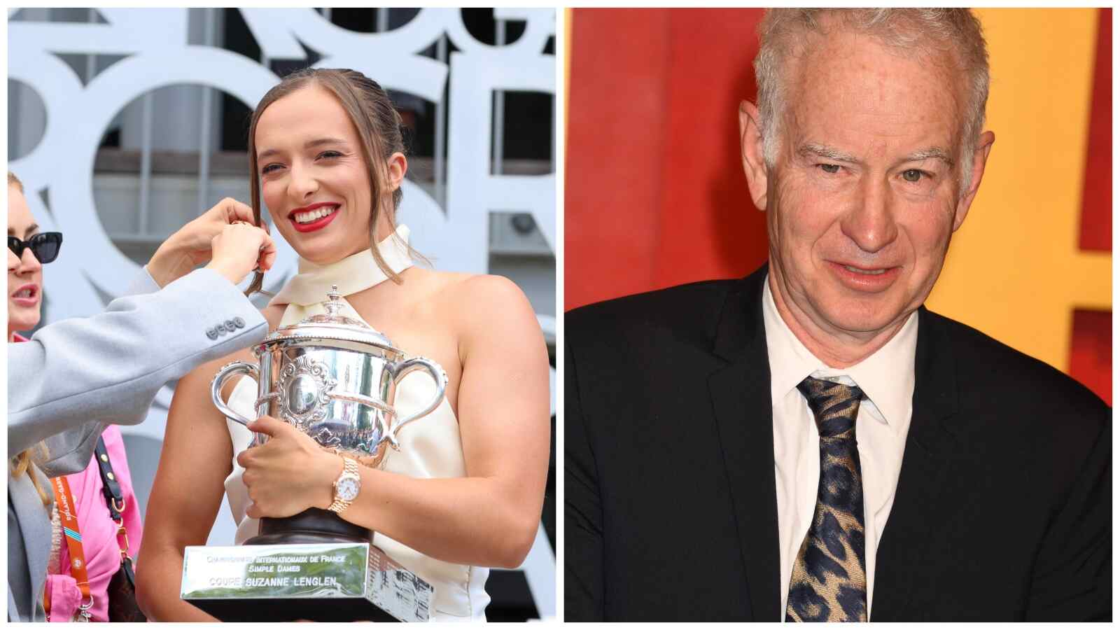 “Consider throwing on a little makeup for the right price” – John McEnroe brutally bashed by the fans after a joke on Iga Swiatek went wrong