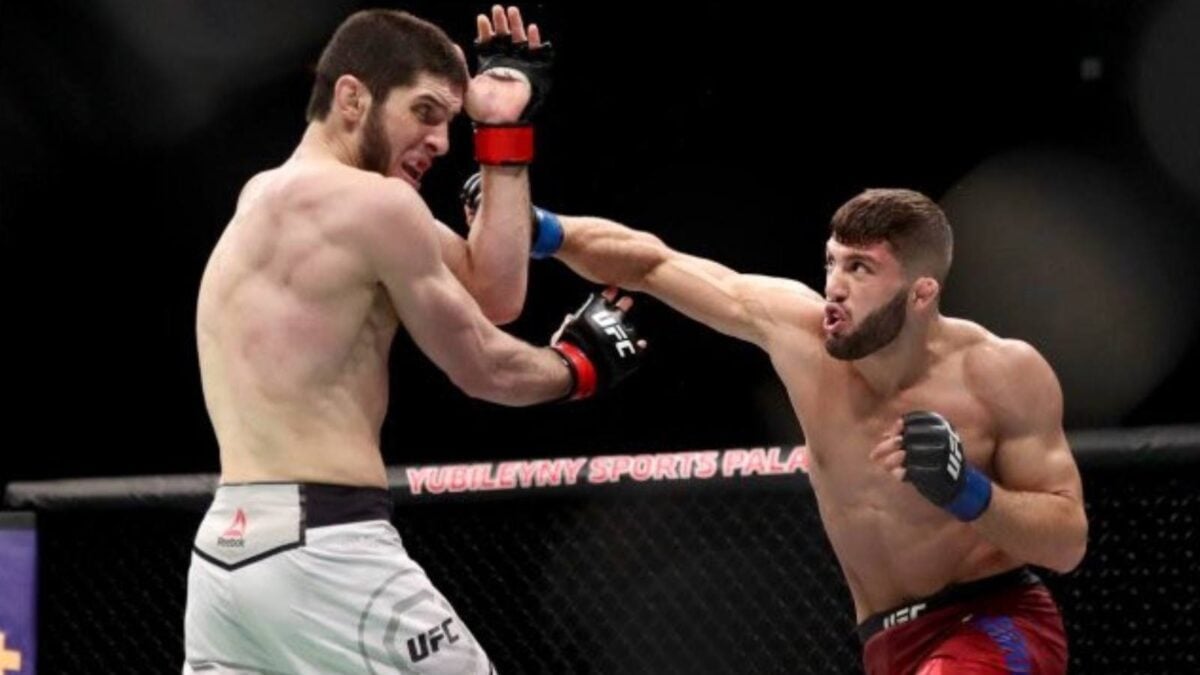 Islam Makhachev Vs Arman Tsarukyan back in 2019