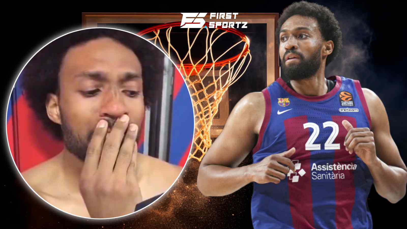 WATCH: Ex-NBA player breaks down to tears during first year in overseas league