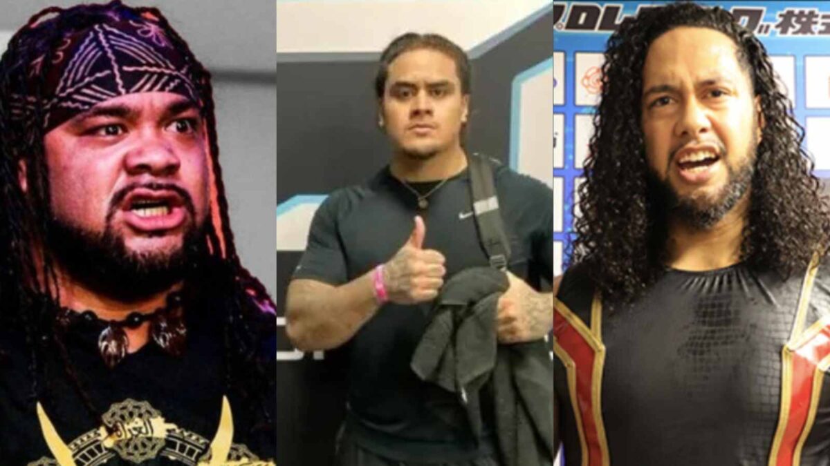 Jacob Fatu, Zilla Fatu, and Hikuleo 