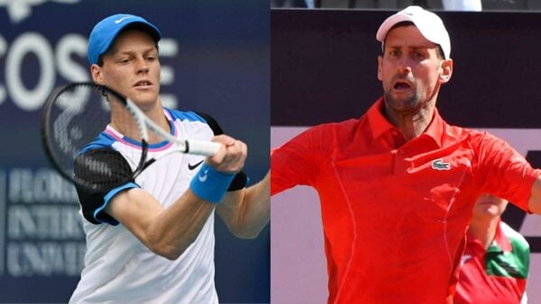 Jannik Sinner, Novak Djokovic