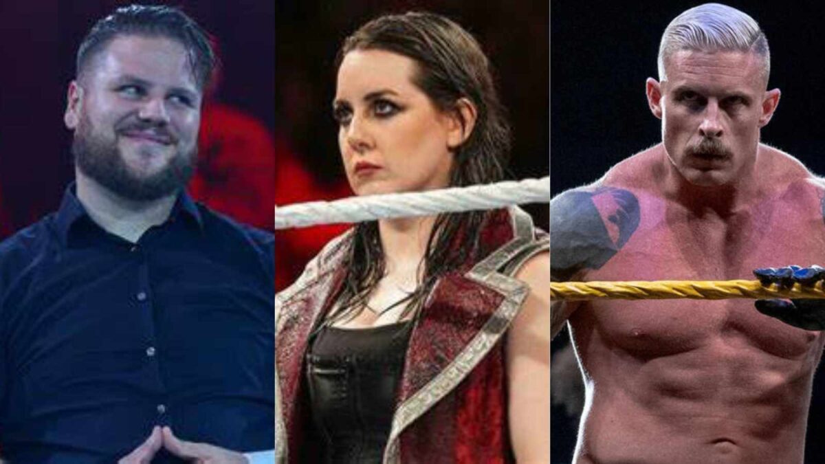 Joe Gacy, Nikki Cross, and Dexter Lumis