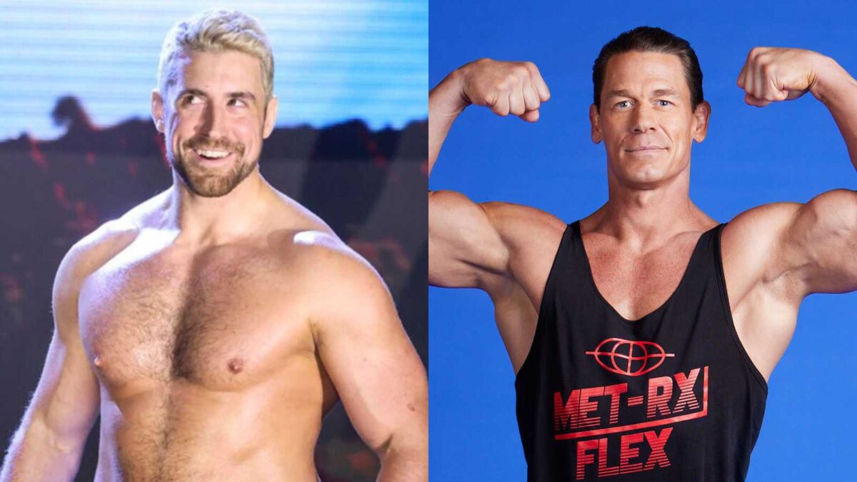 Joe Hendry and John Cena