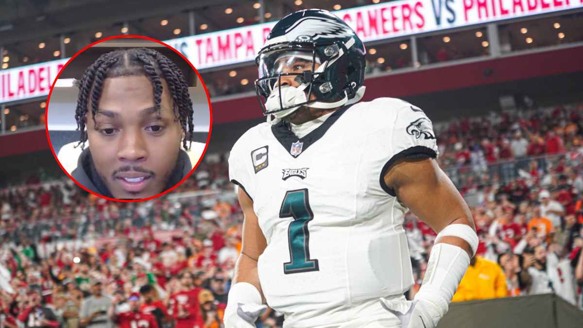 Josh Jacobs bizarrely claims NFL isn’t allowing Eagles and Packers to wear the color Green in Brazil because of gang-related issues in the area