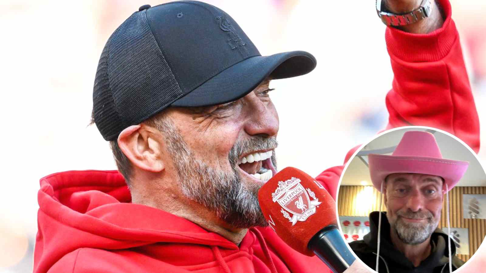 Sporting a pink hat, Jurgen Klopp confirms he’s a Swiftie after attending Taylor Swift’s concert at Anfield