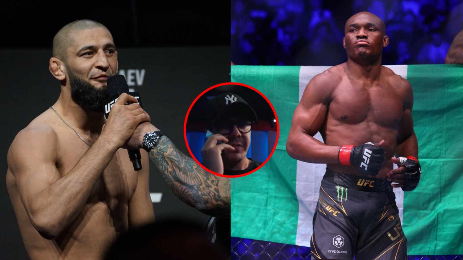 WATCH: Unseen footage of impressive matchmaking behind Khamzat Chimaev vs. Kamaru Usman after Paulo Costa injury