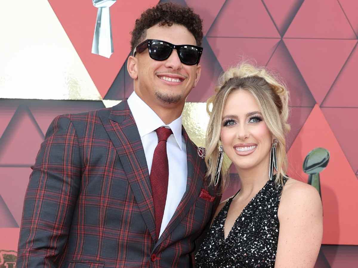 Patrick and Brittany Mahomes