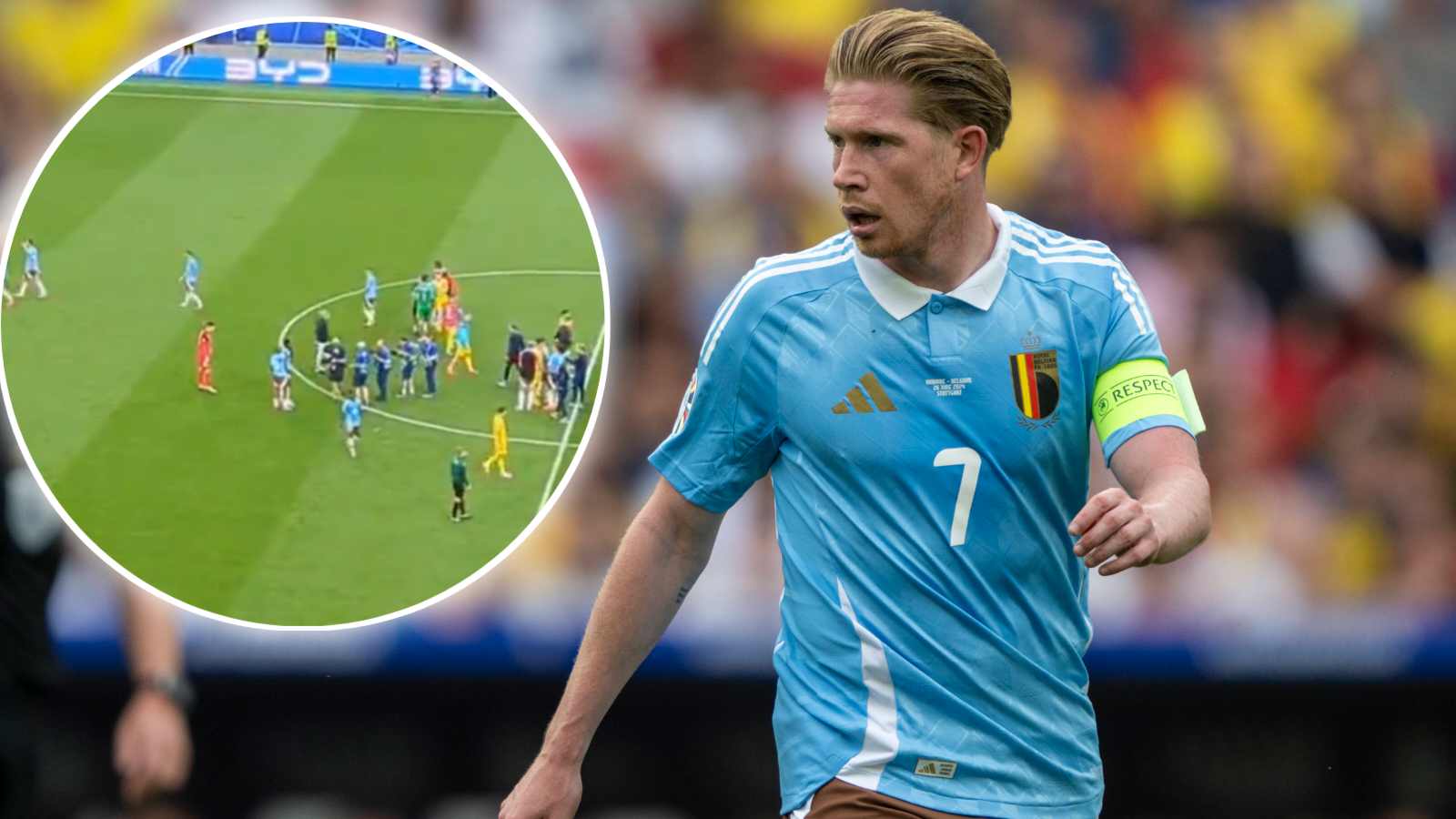 WATCH: ‘Brutal’ Kevin De Bruyne commands Belgium players to leave the pitch after getting booed by their own fans