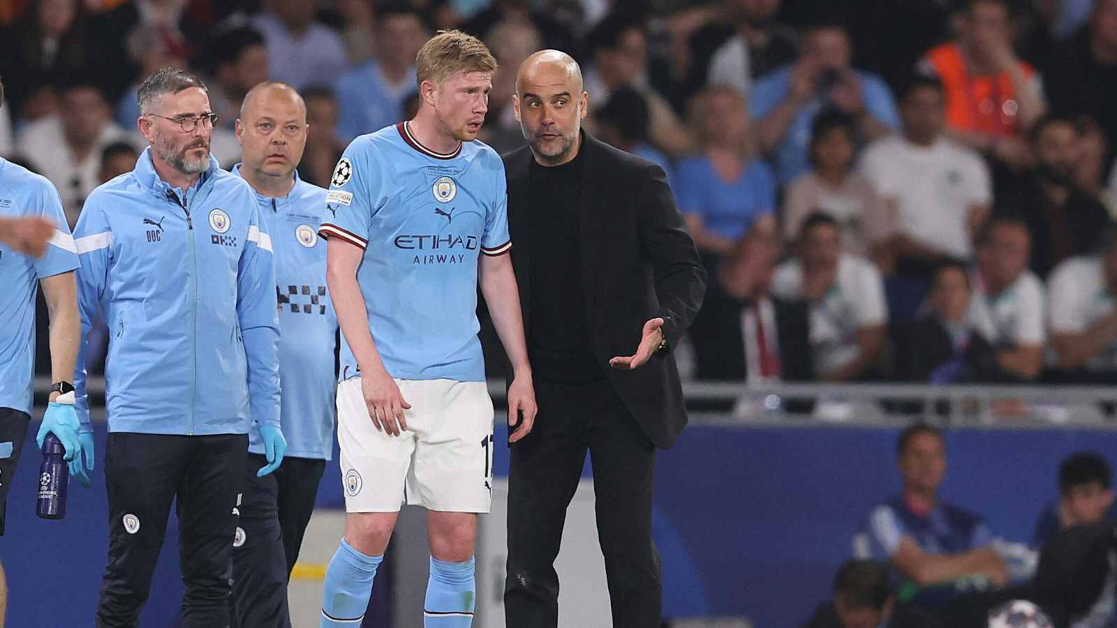 ‘Candid’ Kevin De Bruyne admits he hasn’t spoken to Pep Guardiola for a long time amid Belgium’s topsy-turvy run in Euros