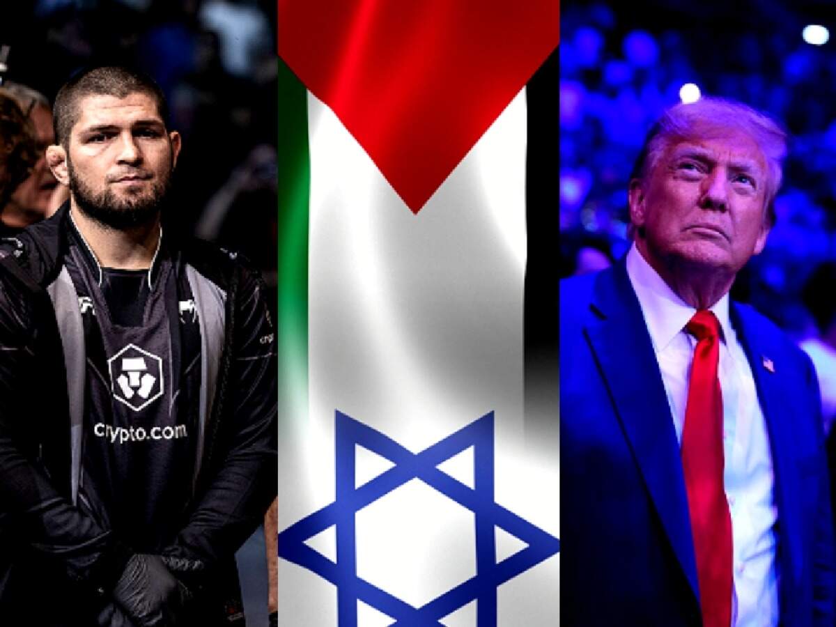 “I am going to stop it!” Donald Trump seemingly making promise to Khabib Nurmagomedov about Palestine war is going viral