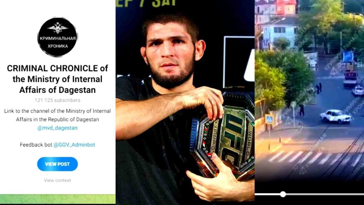 Khabib Nurmagomedov pens an emotional message against the coordinated violence