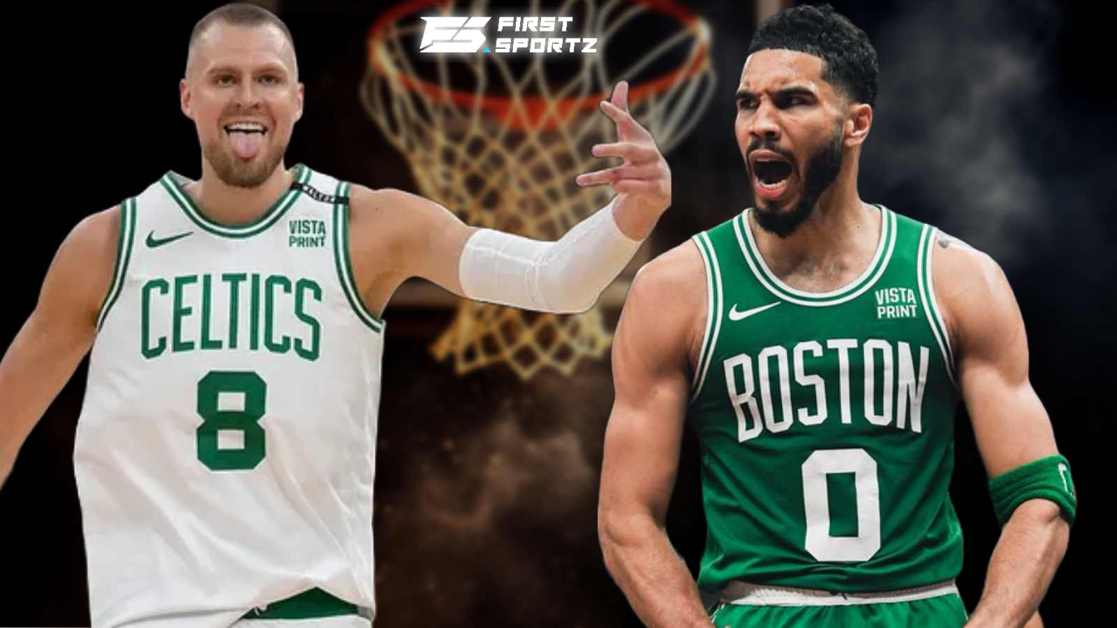 Skip Bayless asks ‘nervous’ Jayson Tatum to ‘thank god’ for Kristaps Porzingis amazing performance