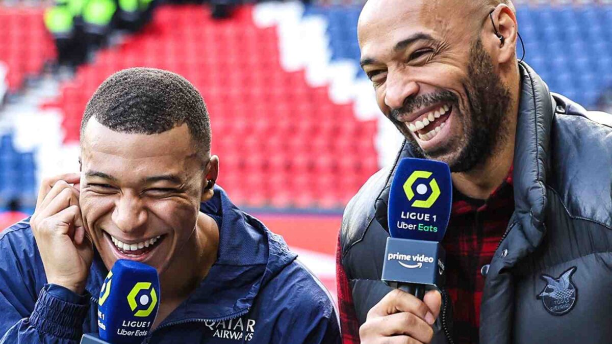 Kylian Mbappe & Thierry Henry