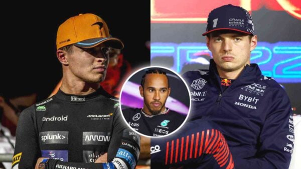 Lando Norris Lewis Hamilton Max Verstappen