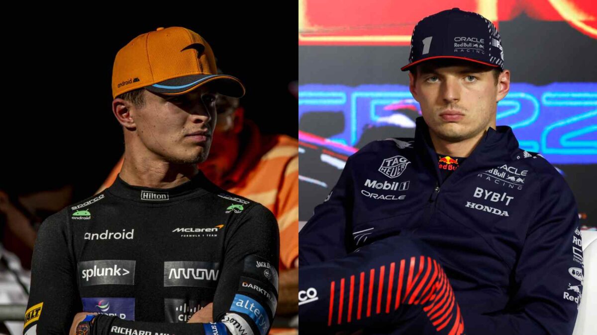 Lando Norris Max Verstappen