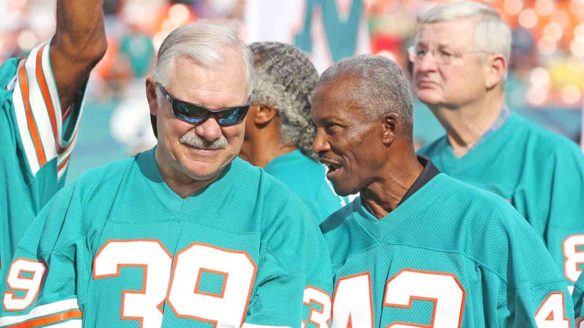 Larry Csonka gives fiery response on 1972 Dolphins' greatness: "We took it!"