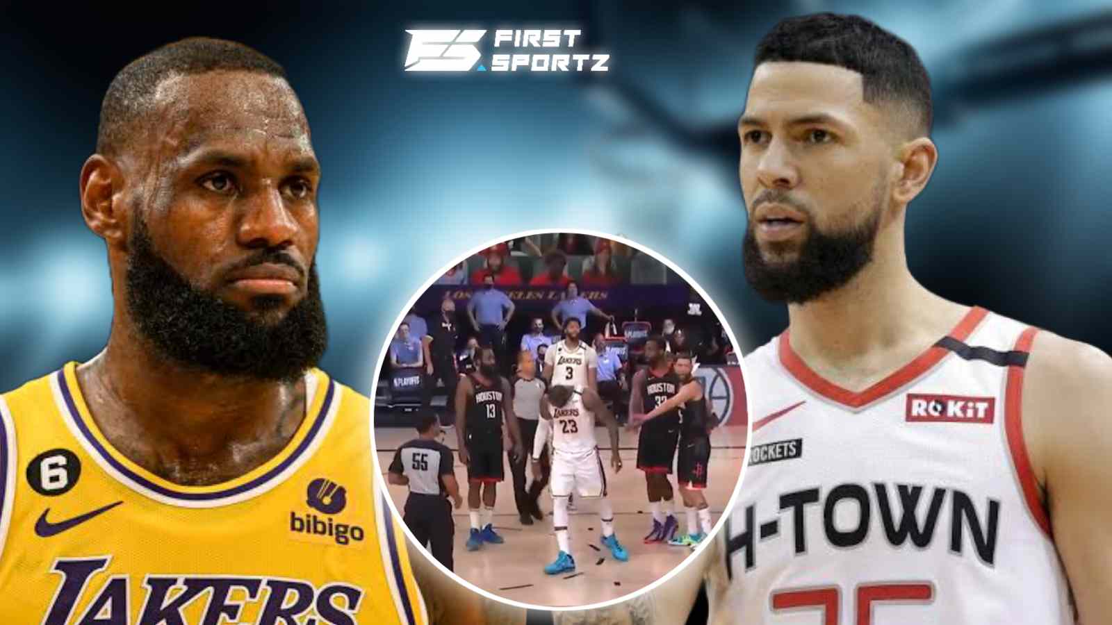 “Shiii was so funny” – Kyle Kuzma revisits LeBron James ALMOST brawling Austin Rivers in bubble