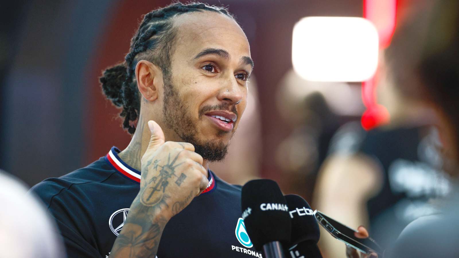 Lewis Hamilton breaks silence on potentially racing a black Ferrari F1