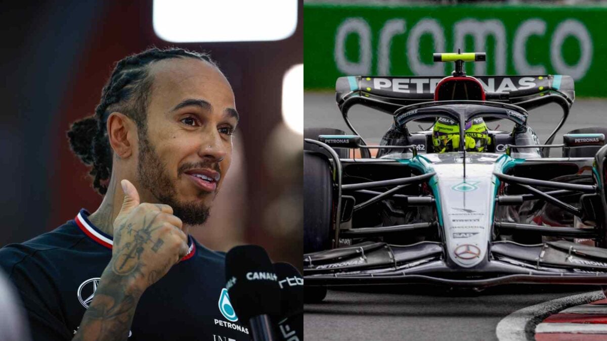 Lewis Hamilton and W15