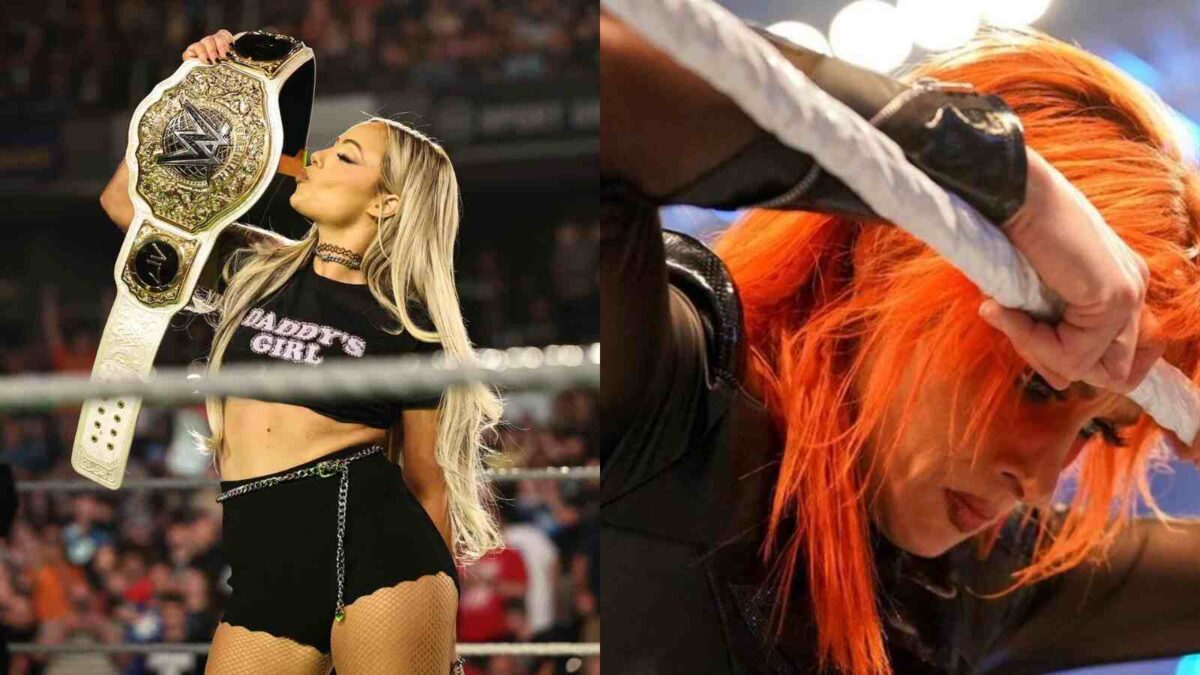 Liv Morgan and Becky Lynch