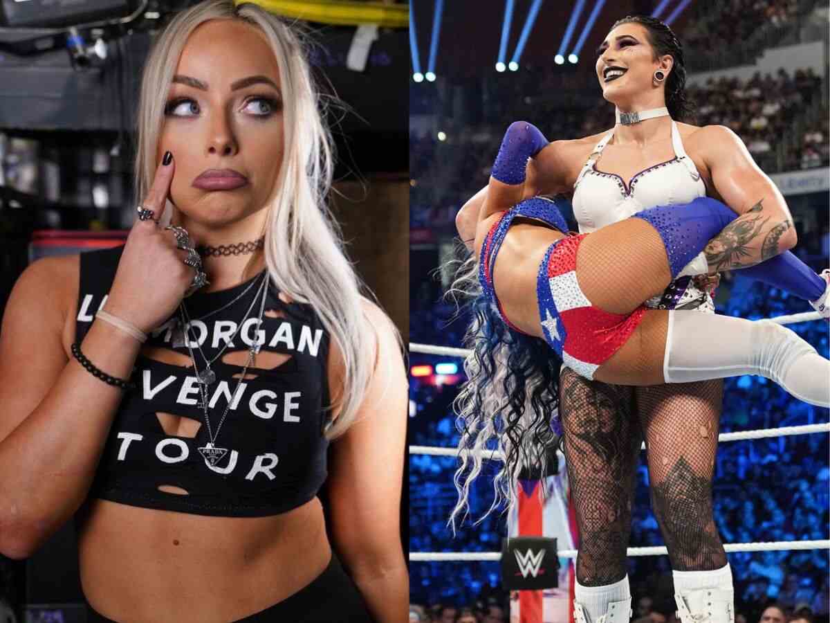 “You let Rhea beat and embarrass,” Liv Morgan goes off on Rhea Ripley’s former rival after latter makes fun of her for kissing Dominik Mysterio