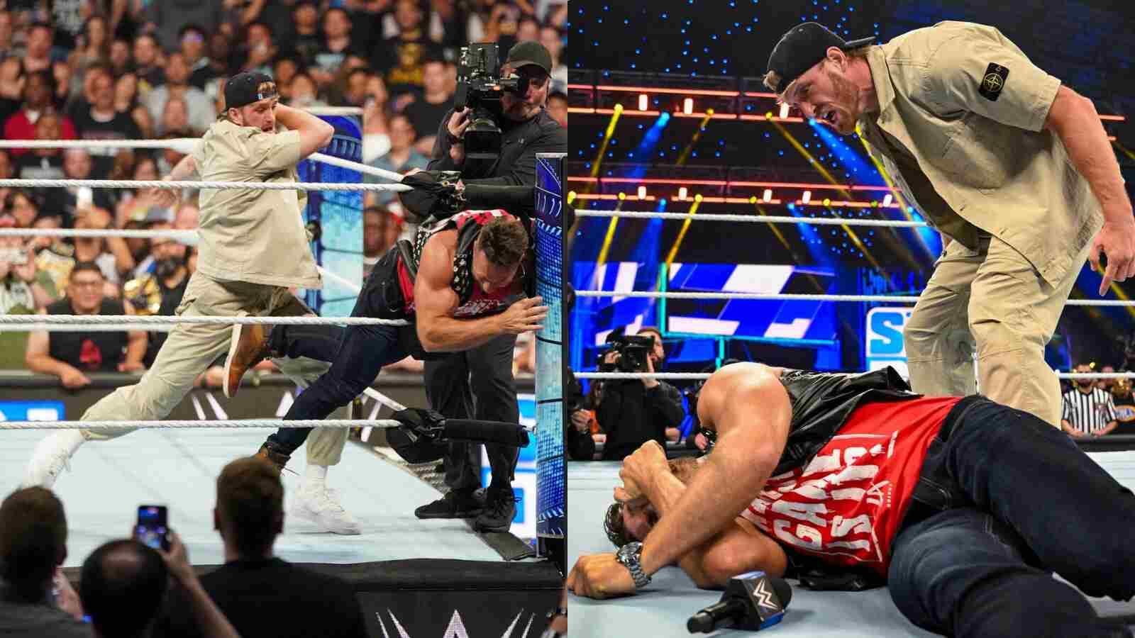 Logan Paul breaks silence after blindsiding LA Knight and knocking him out on SmackDown